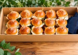 egg and bacon sliders