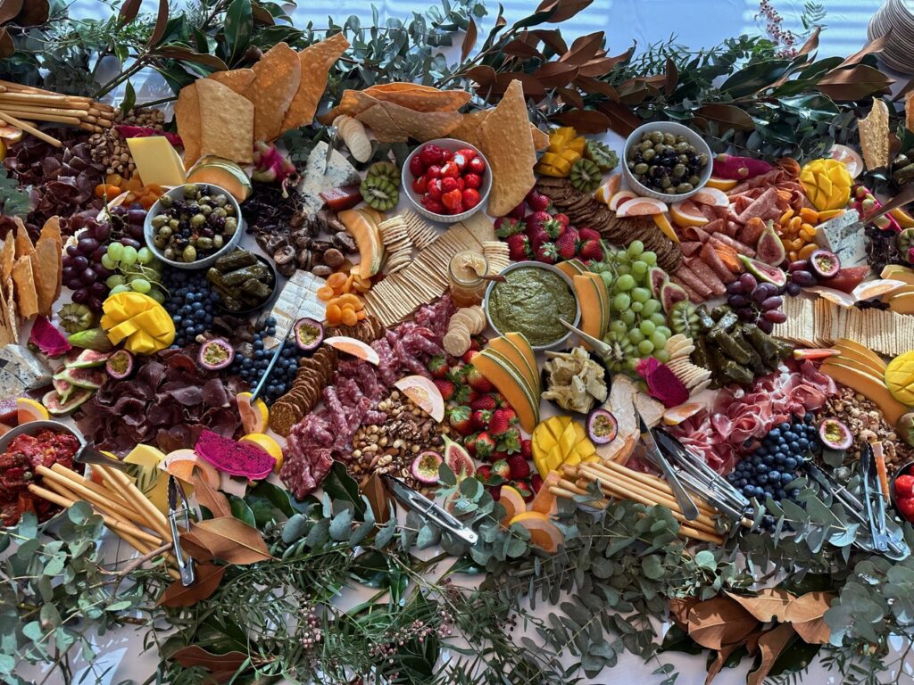 Gourmet grazing platter