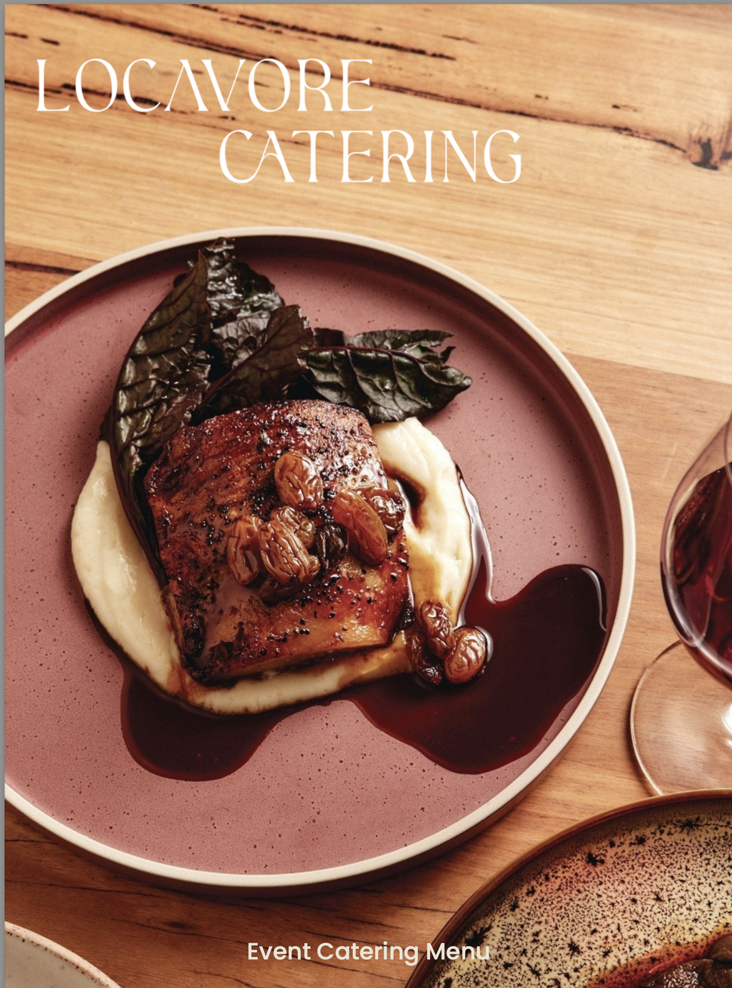 Locavore Catering Menu
