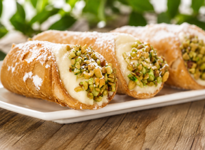 honey and pistachio cannoli 20 pc box